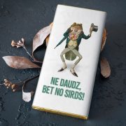 Tumšā šokolāde, daba, 90g, ar ķirbju sēklām un ķiršiem, Ne daudz, bet no sirds