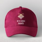Cepure ar liektu nagu, dadzis, Lapsa, Ko tu gudram padarīsi, bordo