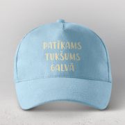 Cepure ar liektu nagu, dadzis, Patīkams tukšums galvā, debeszila