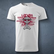 T-krekls, dadzis, unisex, balts, Pūces sakta