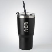 Tērauda termo krūze, 550ml, melna, SŪC