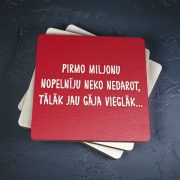 Krūžu paliktnis, koka, dadzis, Pirmo miljonu nopelnīju neko nedarot