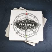 Krūžu paliktnis, koka, dadzis, Ventspils