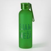 BPA free pudele, dadzis, 600ml, zaļa, Ejam mežā